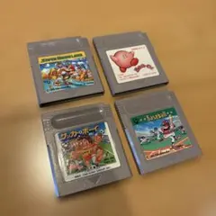 ゲームボーイソフト4本セット