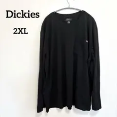 Dickies ブラック 長袖シャツ 2XL