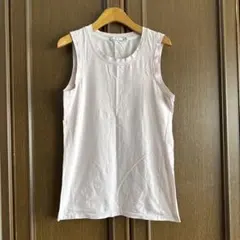 希少✨　ユニクロ　プラスJ ストレッチスーピマコットンＴ　ノースリーブ　S