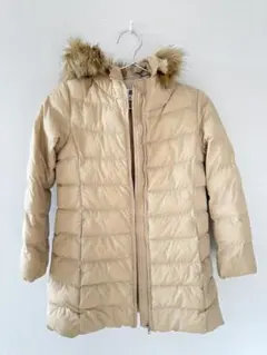 UNIQLO130 ファー付きロングダウンコート