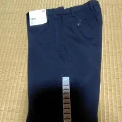 ユニクロ，ドライストレッチパンツ，ネイビー 76/76感動パンツ