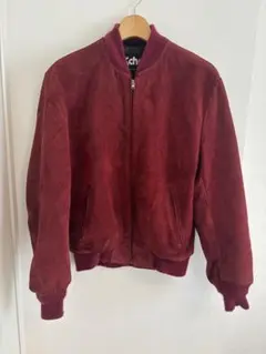 【80s-90sヴィンテージ】Schott スエードレザージャケット 38のサムネイル