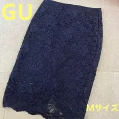 美品　GU レースタイトスカート