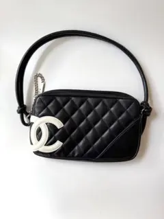 シャネル CHANEL ハンドバッグ カンボンライン アクセサリーポーチ