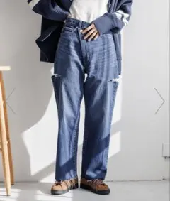 ローリーズファーム　CONE アシメデニム