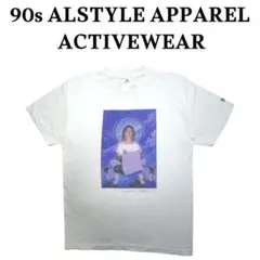 90s ALSTYLE イグナシオゴメスビッグプリントTシャツ シングルステッチ