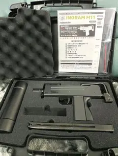 ★絶版マルゼン イングラム INGRAM M11 サプレッサー&ガンケースセットのサムネイル