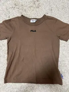 FILA キッズ Tシャツ 130cm ブラウン