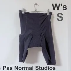 PAS NORMAL STUDIOS ビブショーツ L ダークブラウン - メルカリ