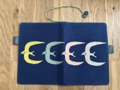 ⭐️美品⭐️ ミナ ペルホネン モデル『ほぼ日手帳カズン』A5手帳ポーチ『おおきいひきだしポーチ』 ミナ ペルホネン / skyful（yellow） ［カズンサイズ（A5）］ - 手帳
