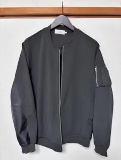 【AZUL BY MOUSSY】MA-1 ボンバージャケット ブラック Lのサムネイル