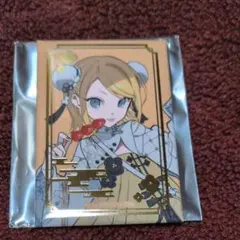鏡音リン スクエア缶バッジ 望月けい アート ツリービレッジ