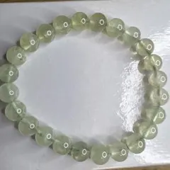天然石プレナイトブレスレット