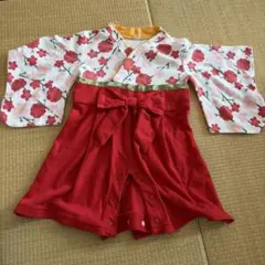 着物　袴　ロンパース70 女の子