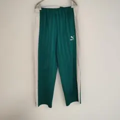 90s PUMA トラックパンツ グリーン ヒットユニオンのサムネイル