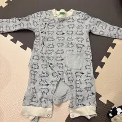 RAG BABY カバーオール ヒツジ柄 ワッフル素材のサムネイル
