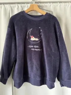 ネイビーのルームウェアセット（パンツ付き）ミニー　ディズニー