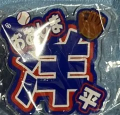 【8/27開始】 中日ドラゴンズガチャ　選手アクリルネームバッジ　大島洋平選手