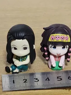 ハンター×ハンター　 ミニフィギュア　すわらせ隊 イルミ　アルカ2体セット