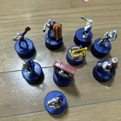ペプシマン　ペットボトルキャップ　フィギュア　9点セット　レトロ