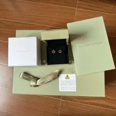 美品 Van Cleef & Arpels スウィート アルハンブラ ピアス