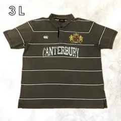 カンタベリー CANTERBURY ポロシャツ グレー 3Lのサムネイル