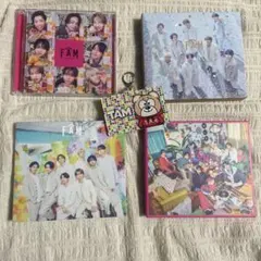 【キーホルダー付】timelesz FAM CD&DVD 4形態セット