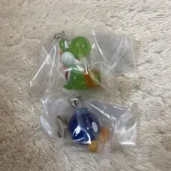 スーパーマリオ めじるしアクセサリー　ボムへい　ヨッシー　セット