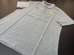 PUMA × Ferrari コラボ ポロシャツ グレーのサムネイル
