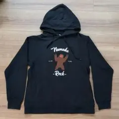 【graniphグラニフ】ナマケモノ パーカー相樂刺繍 プルオーバー XL 黒