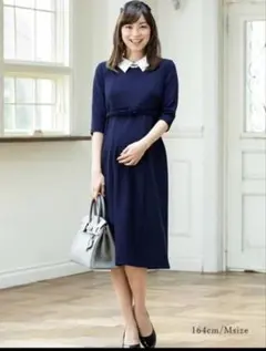 マタニティ　フォーマルワンピース　卒入学　卒入園　七五三