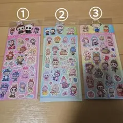 LABUBU キャラクターシール ホログラム(まとめ売り)