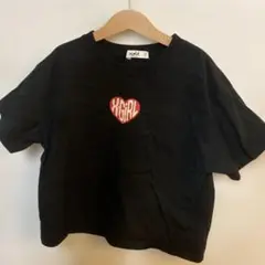 ともぴろん様⭐︎専用⭐︎X-girl stagesハートロゴ Tシャツ 130cm