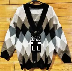 メンズカーディガンダイヤモンド