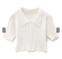 GRL 襟付きリブニットトップス[rut864]