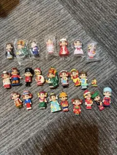 希少】不二家 ペコちゃん マスコット フィギュア まとめ売り14体（衣装