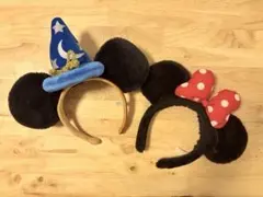 ミッキー&ミニー　カチューシャ