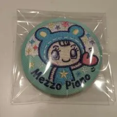 ナルミヤキャラクターズ　ブルーベリエちゃん　 刺繍缶バッジビスケット