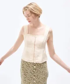 DEICY レースアップビスチェ