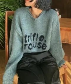 JEANASIS 5G floatロゴBIGプルオーバー