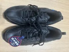 DUNLOP メンズ スニーカー ブラック 防水機能付き