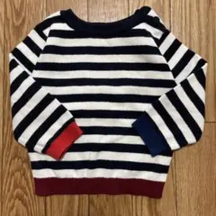 jacadi ボーダーニット セーター