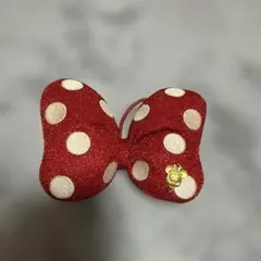 ミニーちゃんリボン　ヘアゴム