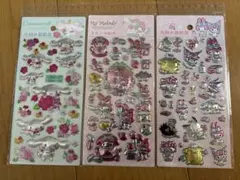 キャラクター ステッカーセット シナモロール マイメロディ ハローキティ