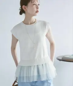 チュールドッキングプルオーバー　ロペピクニック