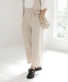 GLOBAL WORK　サラサラ快適サスツキパンツ