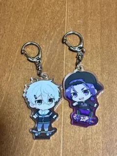 ブルーロック アクリルキーホルダー 凪誠士郎 御影玲王 - メルカリ