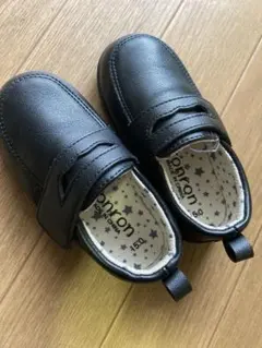 YONRON ブラック フォーマルシューズ 15cm