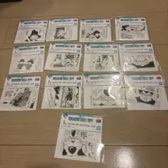 一番くじドラゴンボール　コマステッカーセット