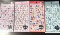 正規品 ボンボンドロップシール サンリオ moji 4種類セット キティ